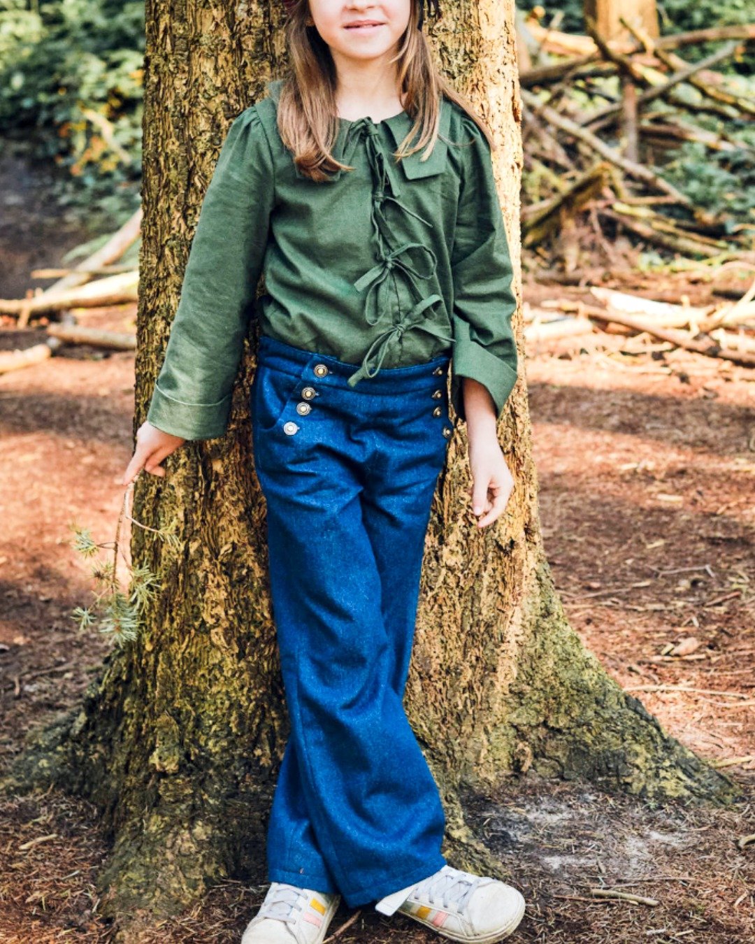 Patron couture PDF - Bas Jupes Pantalons Shorts - Fauvette Kids - enfant (A4, A0, VP) – Image 2