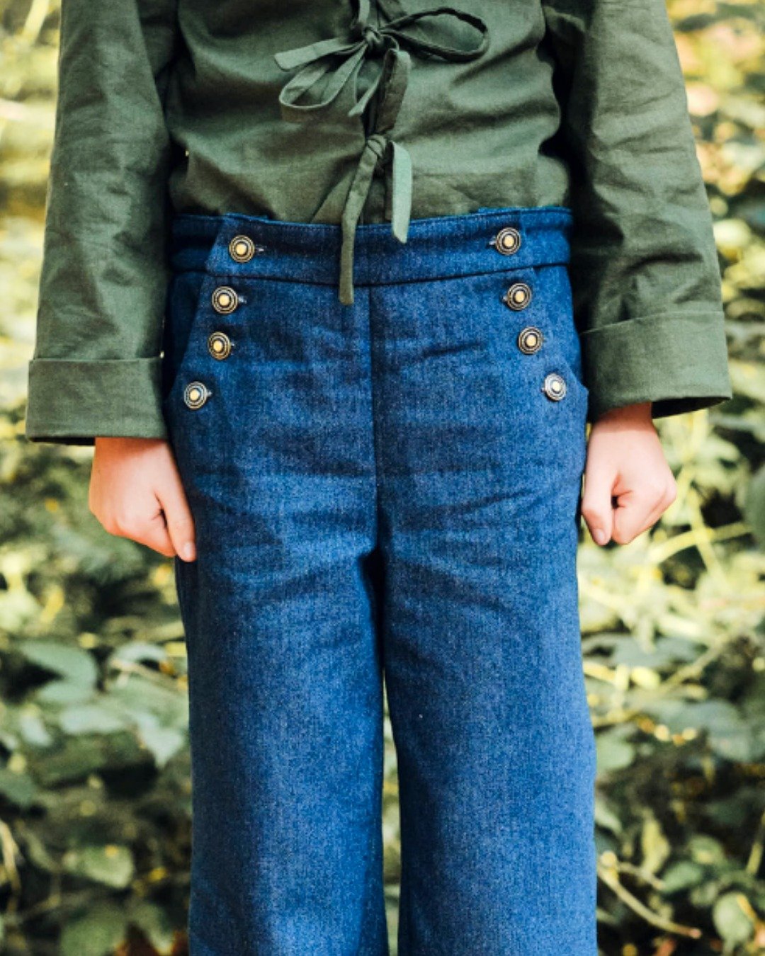 Patron couture PDF - Bas Jupes Pantalons Shorts - Fauvette Kids - enfant (A4, A0, VP) – Image 4