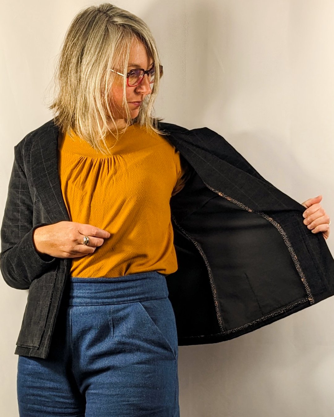 Patron couture PDF - Gilets Vestes Manteaux - Hibiscus - femme (A4, A0, US Letter) – Image 4