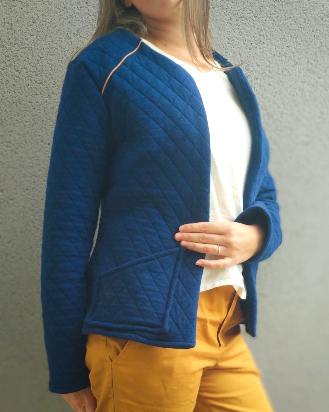 Patron couture PDF - Gilets Vestes Manteaux - Hibiscus - femme (A4, A0, US Letter)