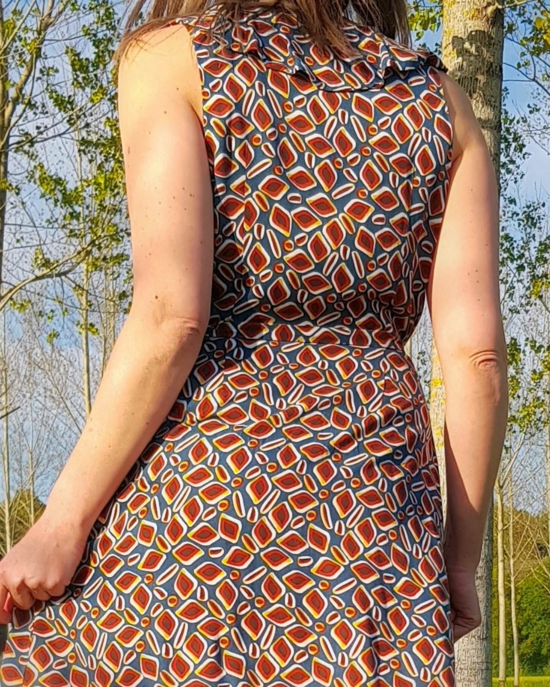 Patron couture PDF - Blouses Robes - Iris - femme (A4, A0, US Letter) – Image 4