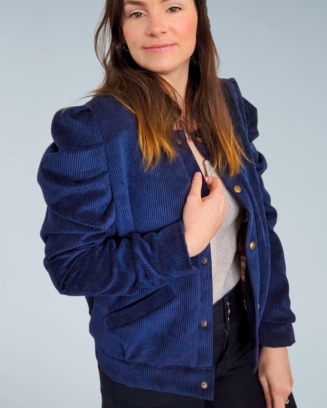 Patron couture PDF - Hauts Vestes et Manteaux - Loris - femme (A4, A0, VP)