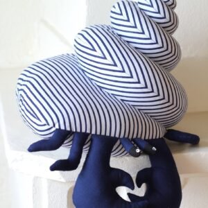 Patron couture PDF - Doudou à coudre - Bernard l'Hermite -  Accessoire (A4)