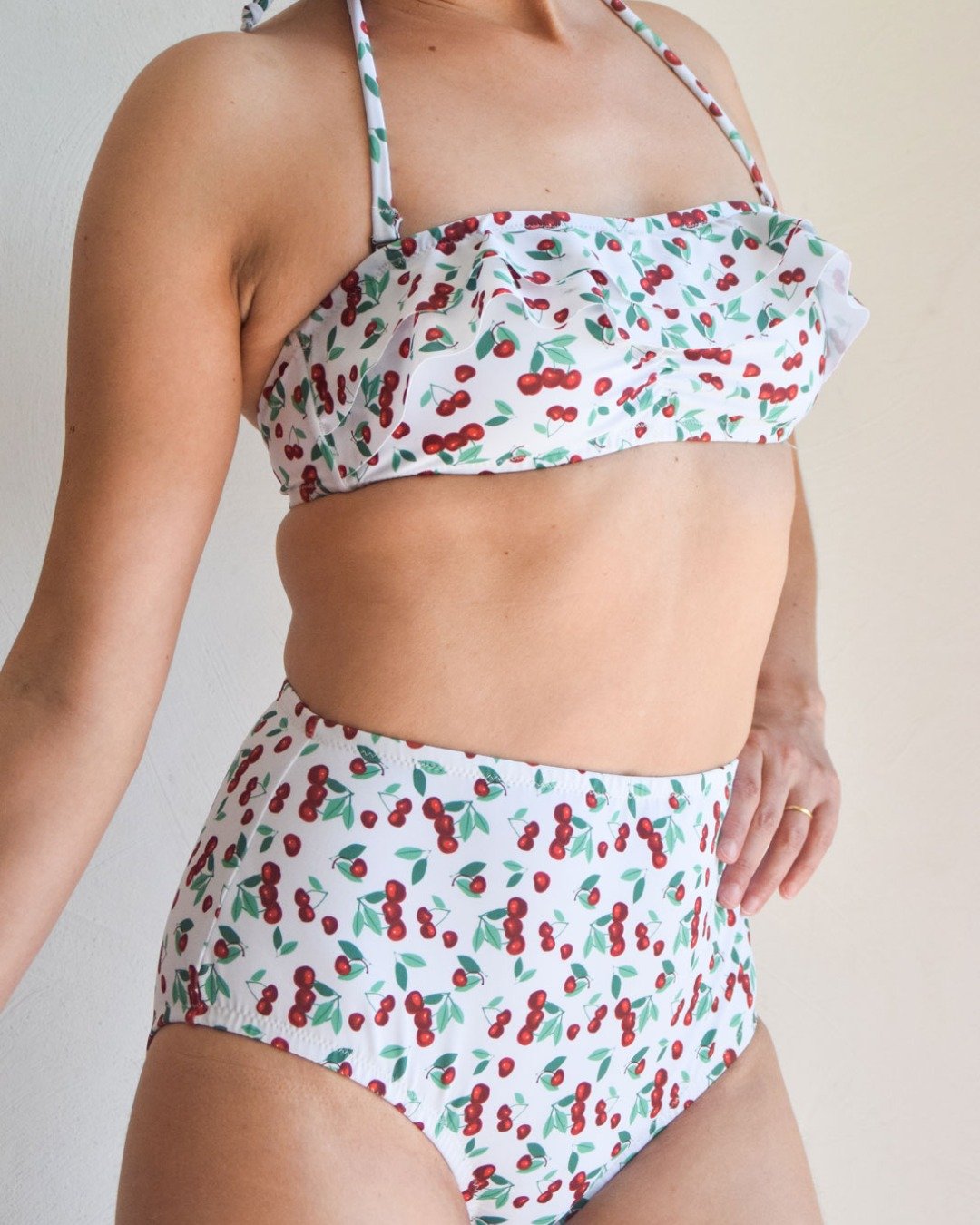 Patron couture PDF – Maillot de bain 2 pièces – Caïpi – femme (A4, A0)