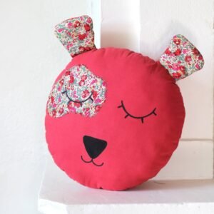 Patron couture PDF - Coussins Animaux - Chat Chien Lapin Panda - Accessoire (A4)
