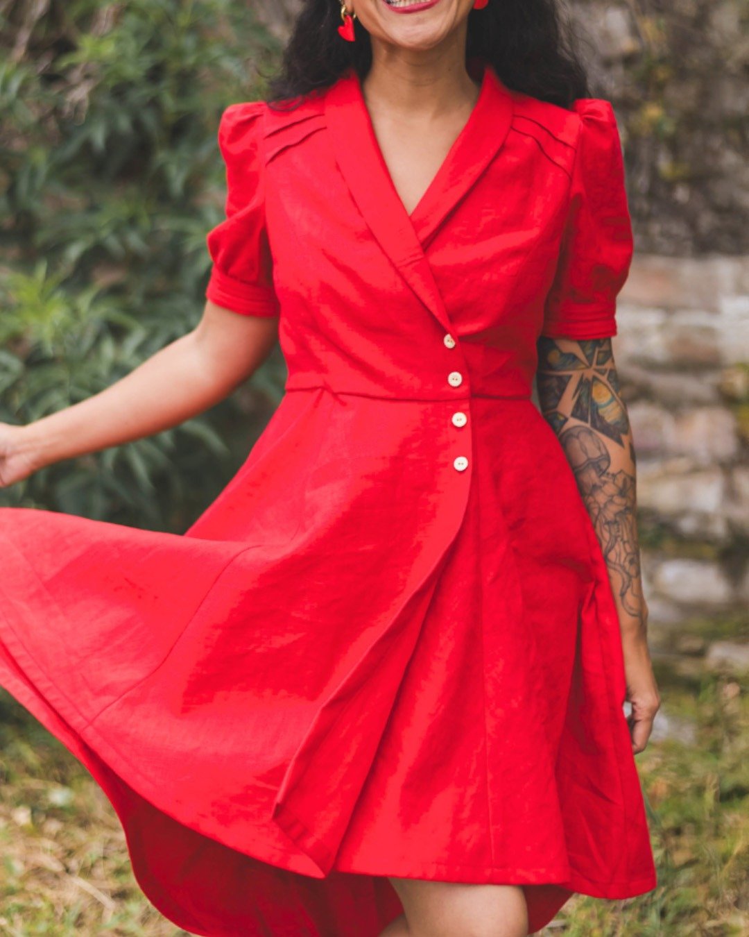 Patron couture PDF - Robe Portefeuille - Top - Pelagia - femme (A4, A0, VP)