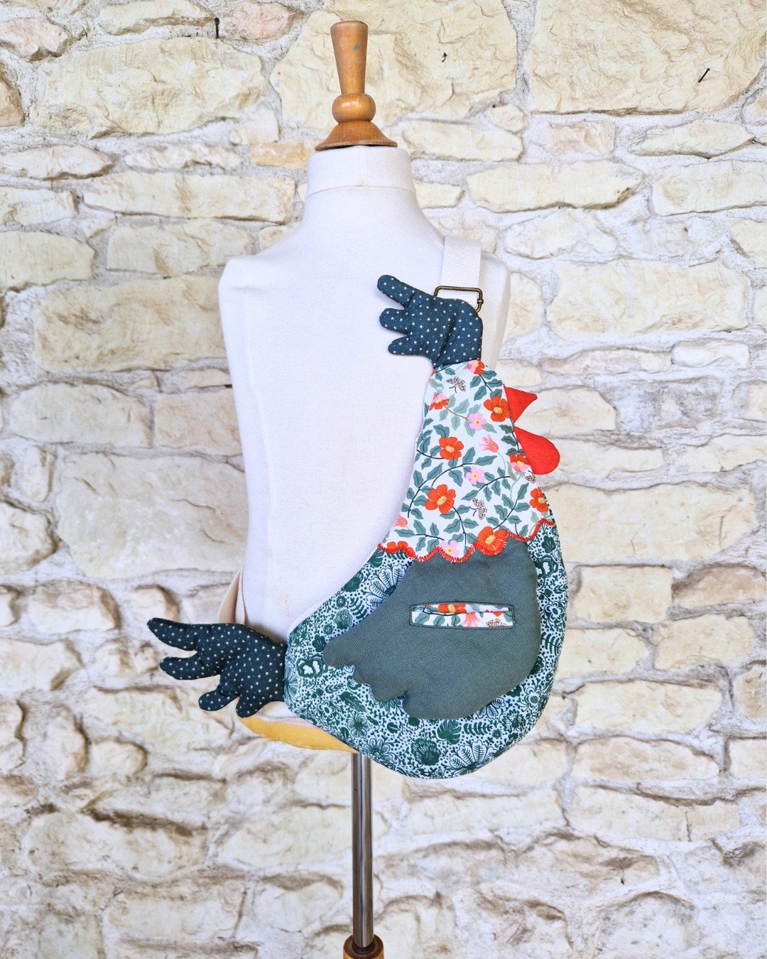 Patron couture PDF – Sac Bandoulière – Poupoule Bag – Accessoire (A4) – Image 9