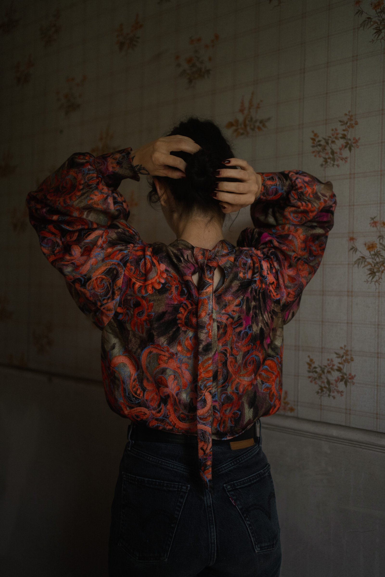 Patron couture PDF - Blouse à manches bouffantes - Amy - femme (A0, A4, US Letter, VP) – Image 3
