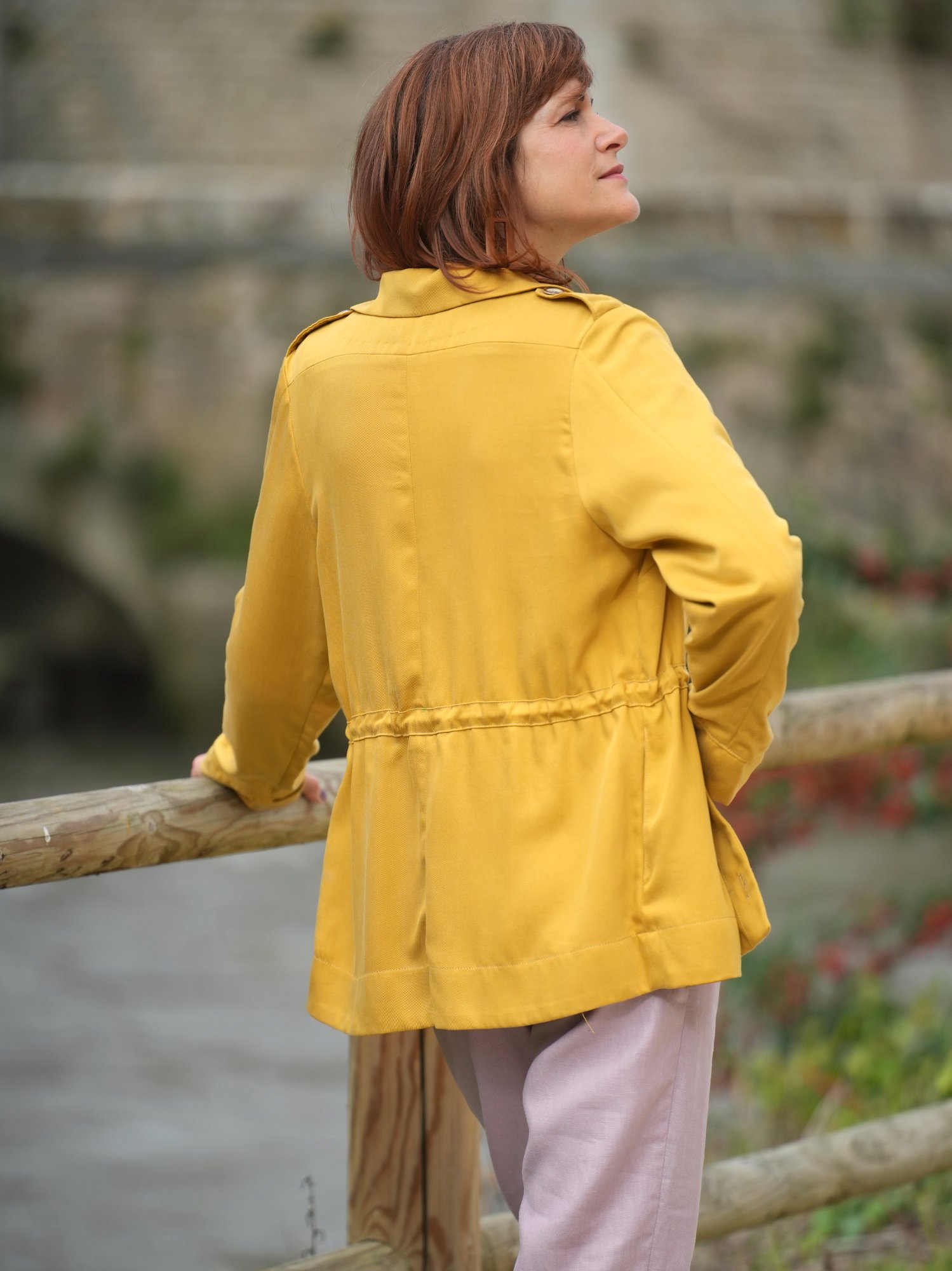 Patron couture PDF - Veste saharienne - BELLONIE - femme (A4 compatible US Letter, A0) – Image 2