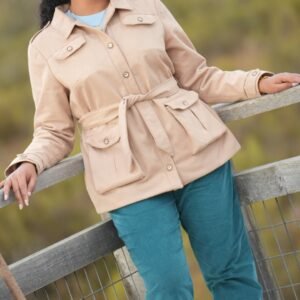 Patron couture PDF - Veste saharienne - BELLONIE - femme (A4 compatible US Letter, A0)