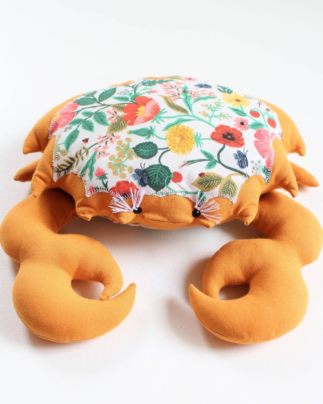 Patron couture PDF - Doudou à coudre - Crabe - Accessoire (A4) – Image 6