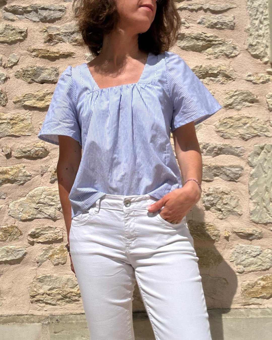 Patron couture PDF – Blouses Hauts Robes – Grisette – femme (A4, A0, Projection) – Image 9