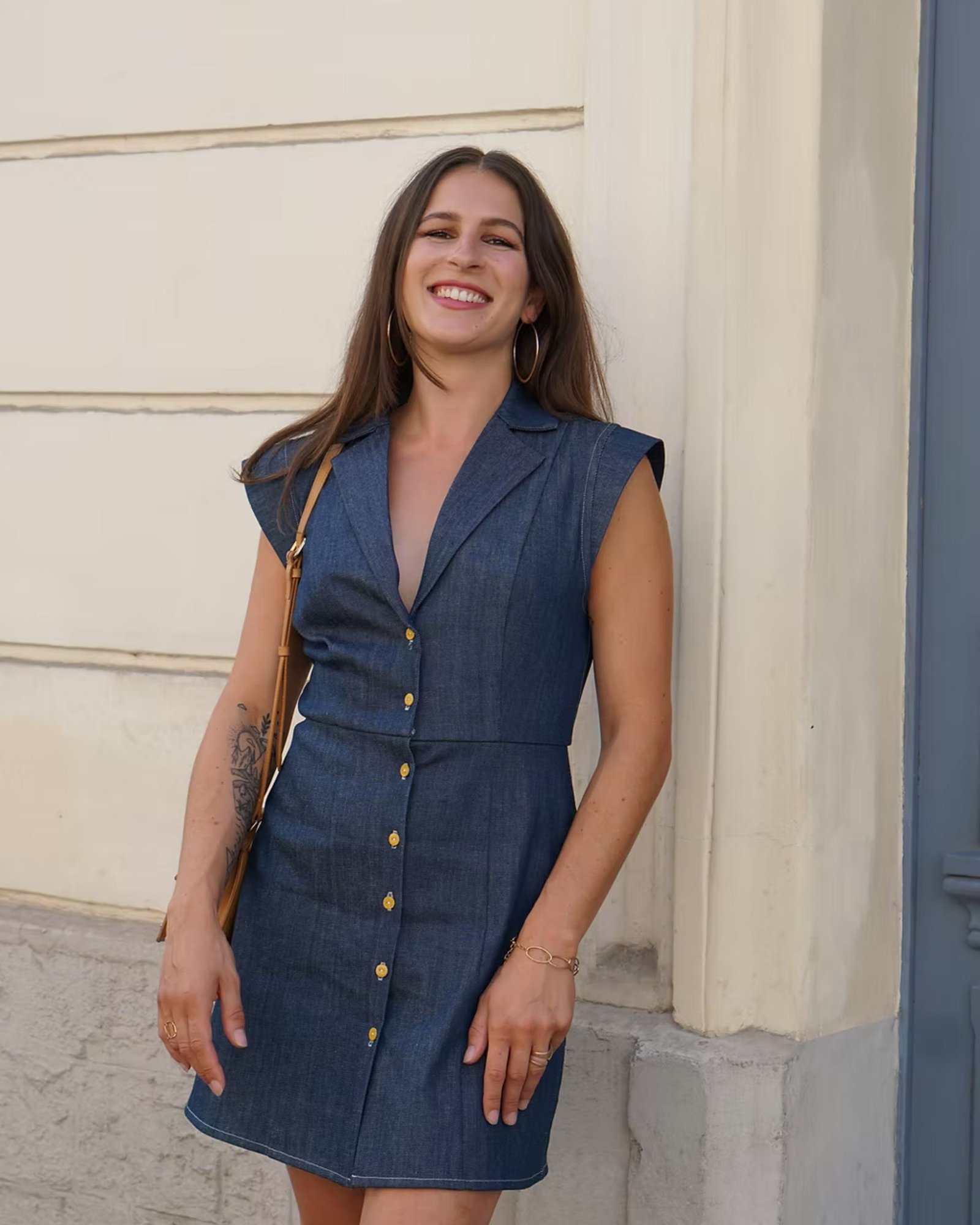 Patron couture PDF - robe top jupe rétro - Hélène - femme (A4, A0) – Image 2