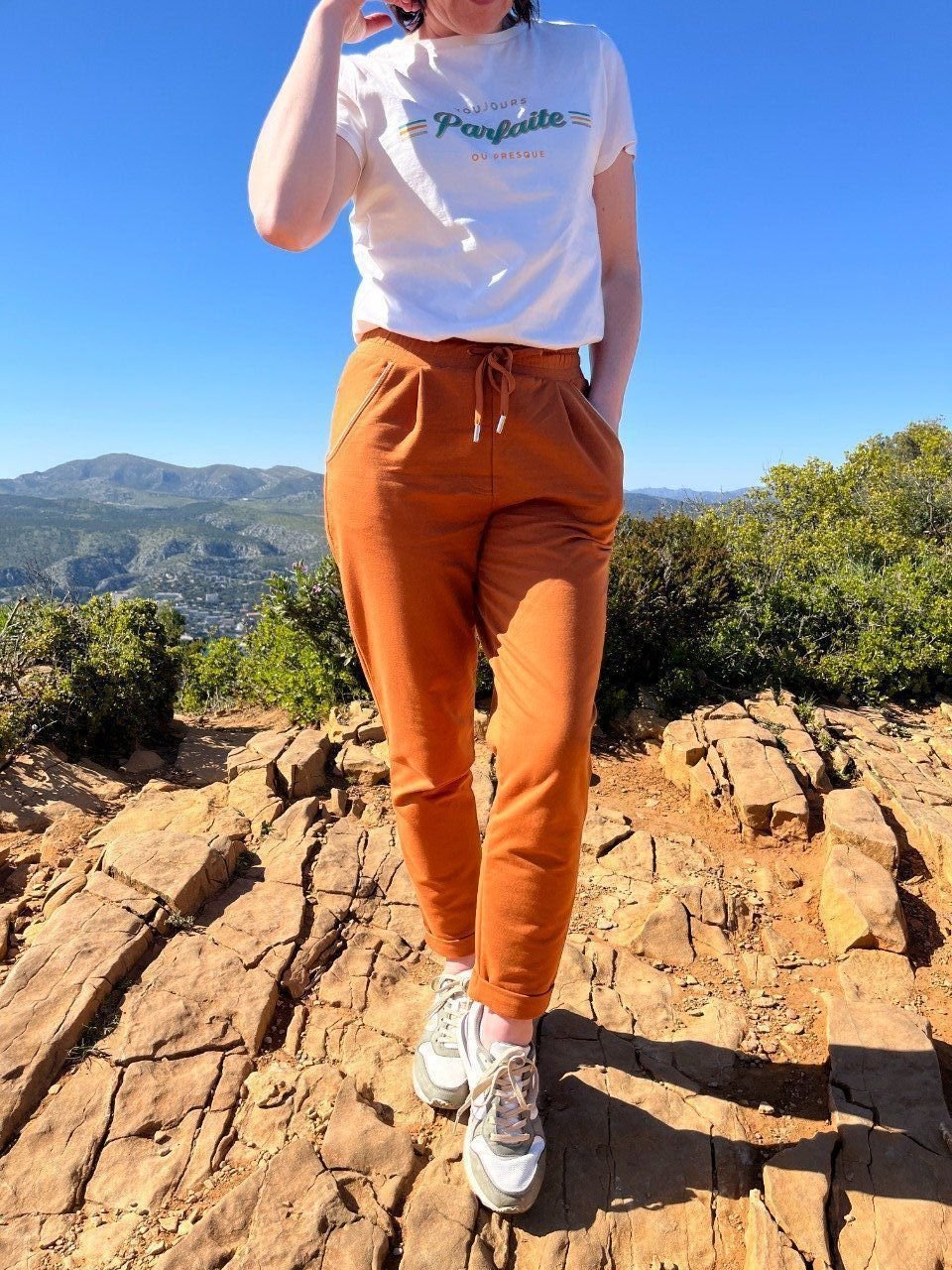 Patron pantalon PDF - pantalon coupe carotte - Sprint - femme (A0, A4, VP) – Image 2