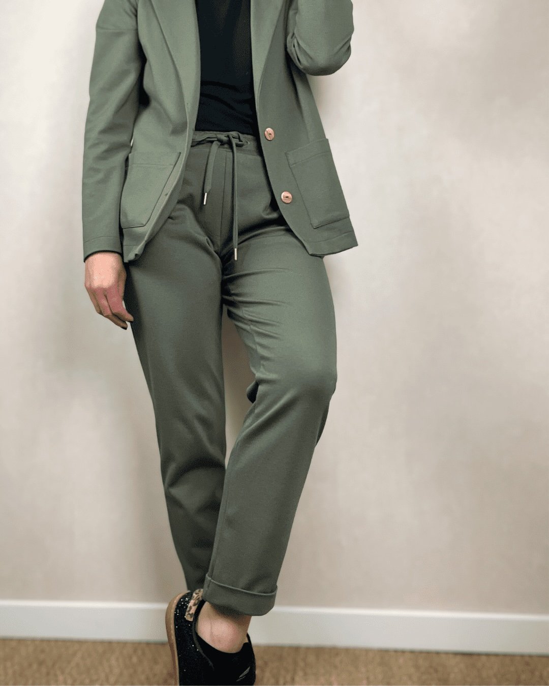 Patron pantalon PDF - pantalon coupe carotte - Sprint - femme (A0, A4, VP) – Image 4