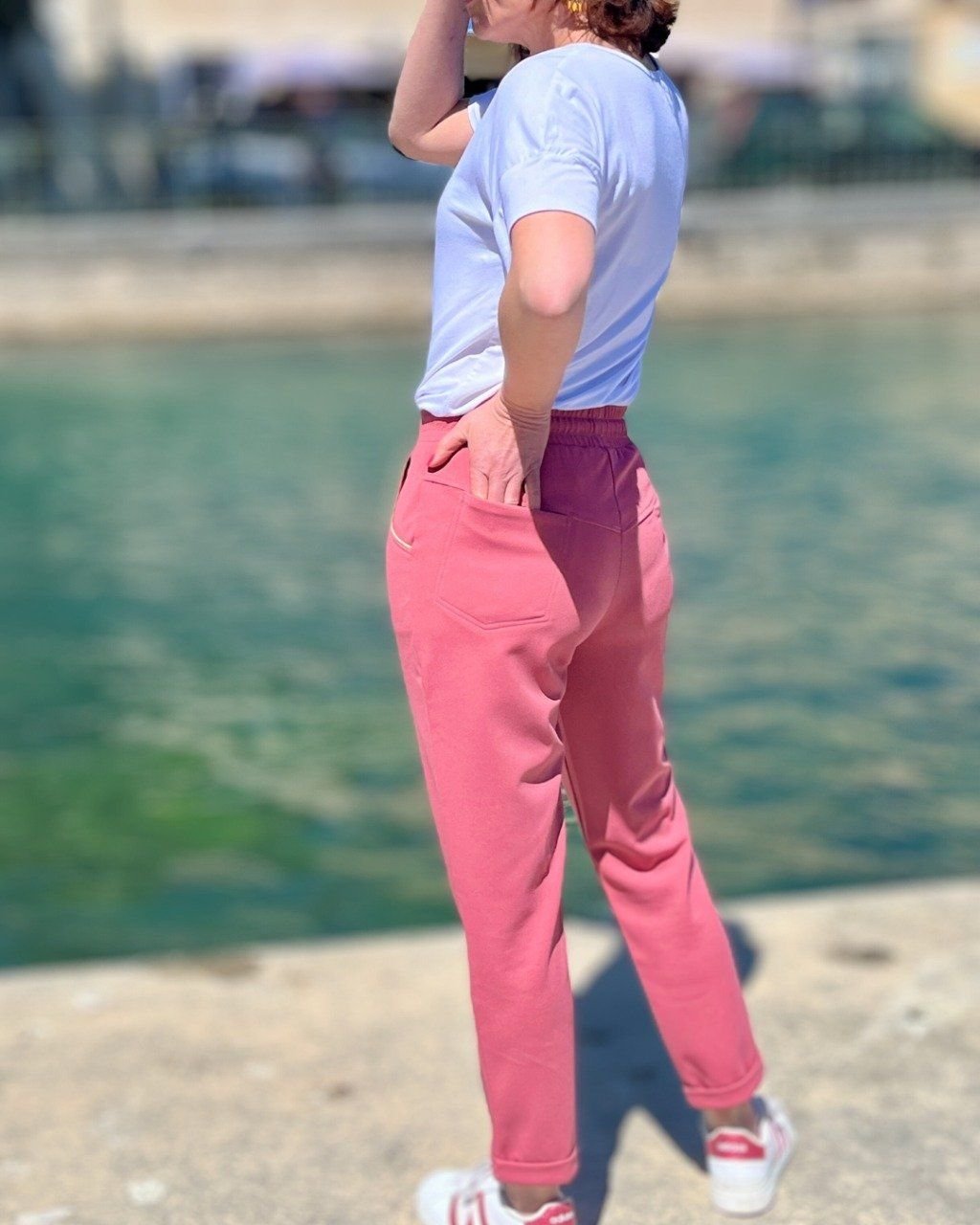 Patron pantalon PDF - pantalon coupe carotte - Sprint - femme (A0, A4, VP) – Image 7