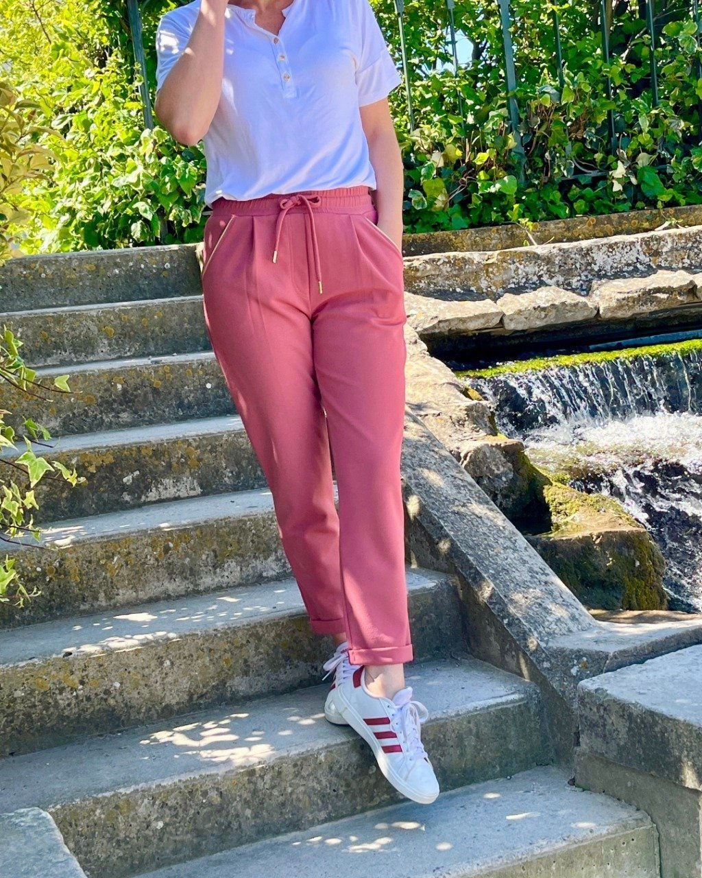 Patron pantalon PDF - pantalon coupe carotte - Sprint - femme (A0, A4, VP)