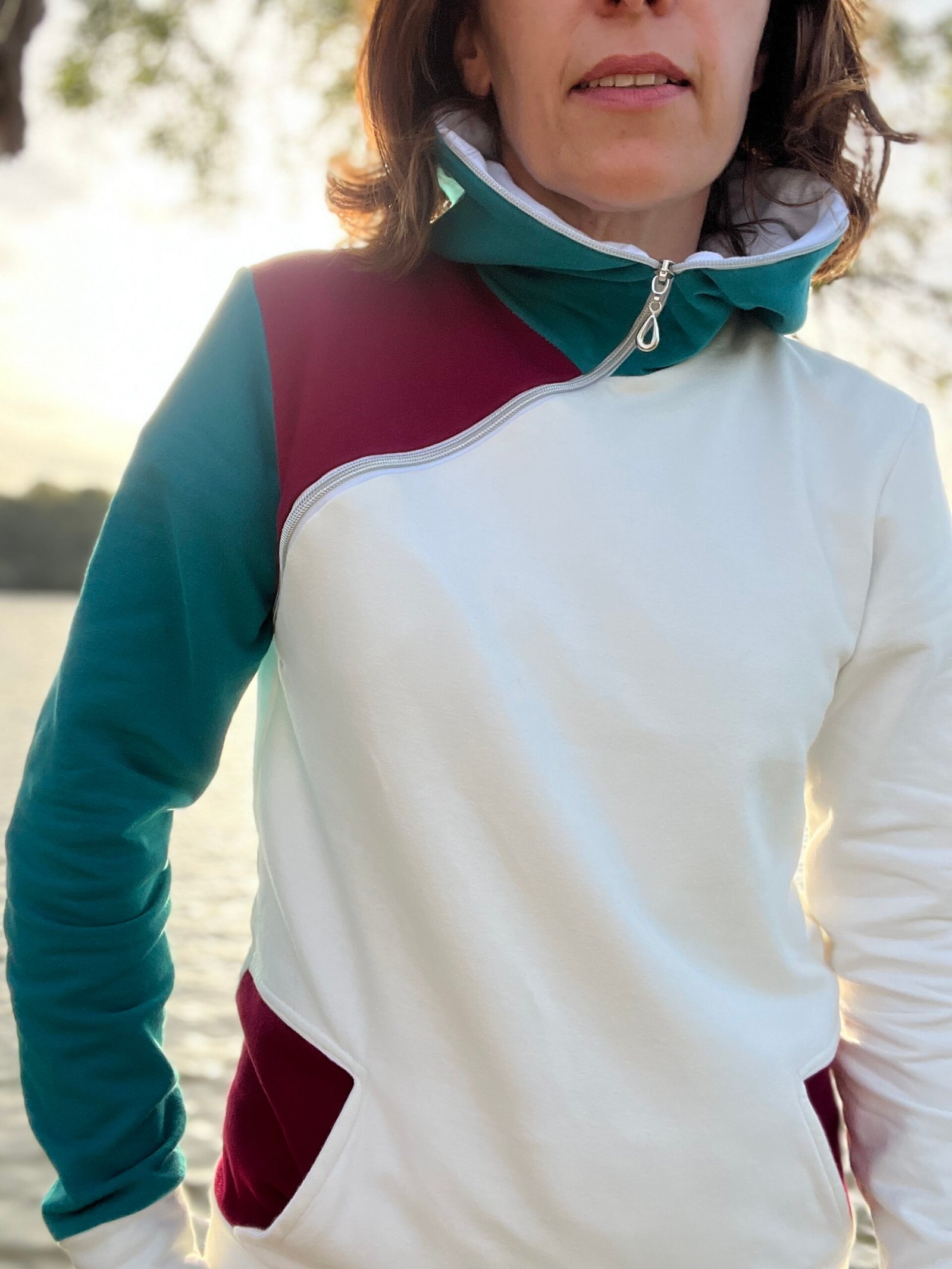 Patron couture PDF - sweat - Zip-Zag - mixte (A0, A4, VP)