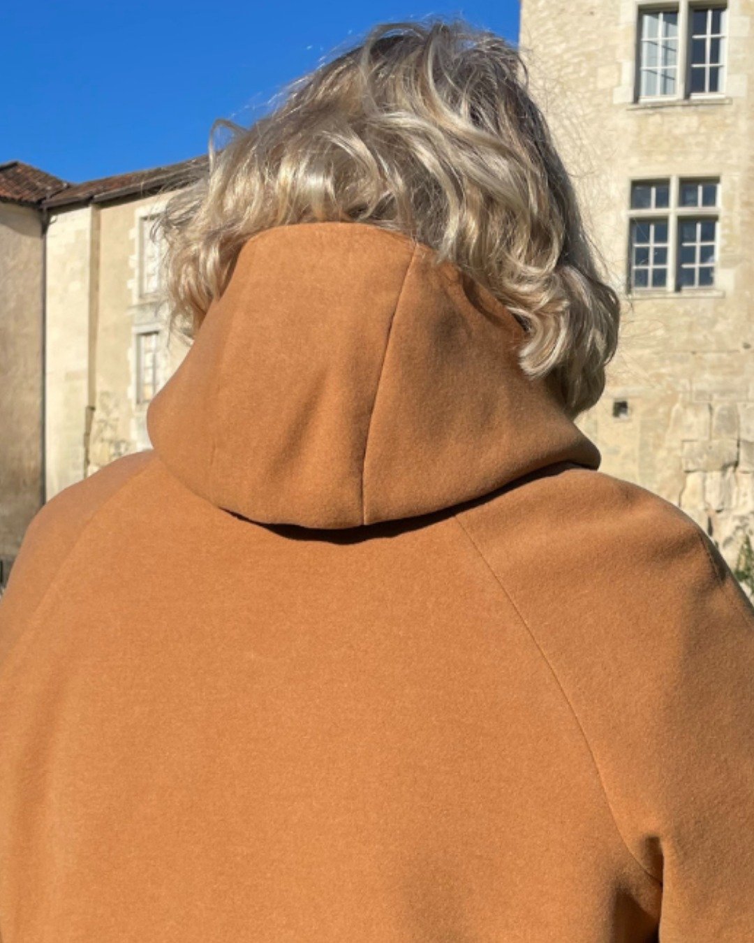 Patron couture PDF - capuche écharpe - Aurora (A0, A4) – Image 3