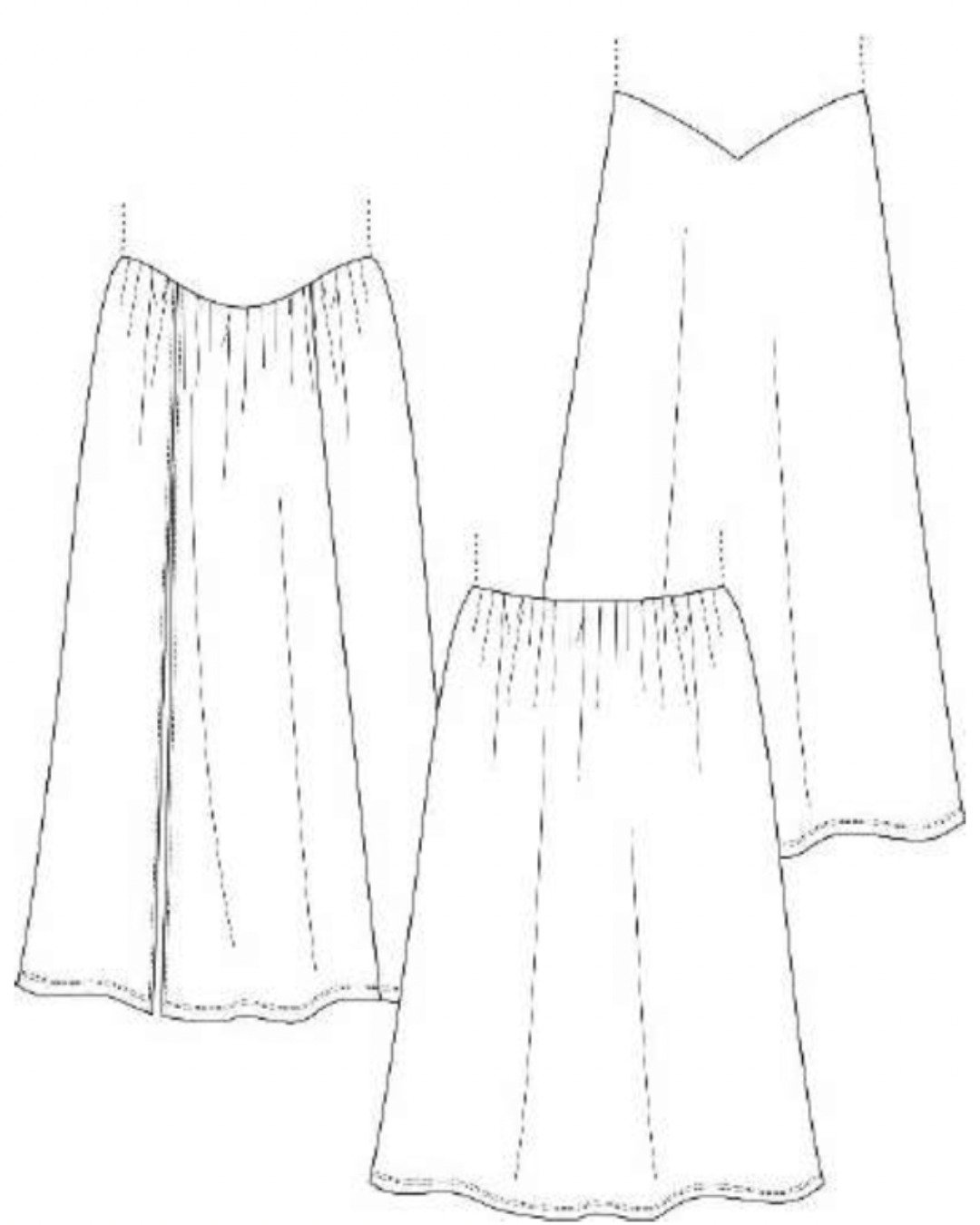 Patron couture PDF - T-shirt/ robe - Lady Emma - femme (A4, A0, VP) – Image 8