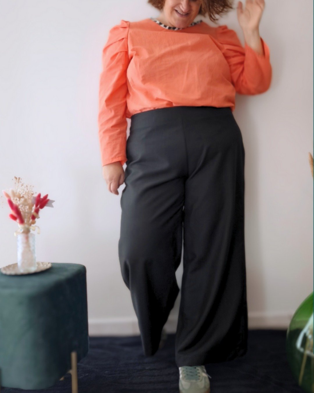 Patron pantalon large fluide PDF - pantalon wide leg - Sika - femme (A0, A4, VP) – Image 2