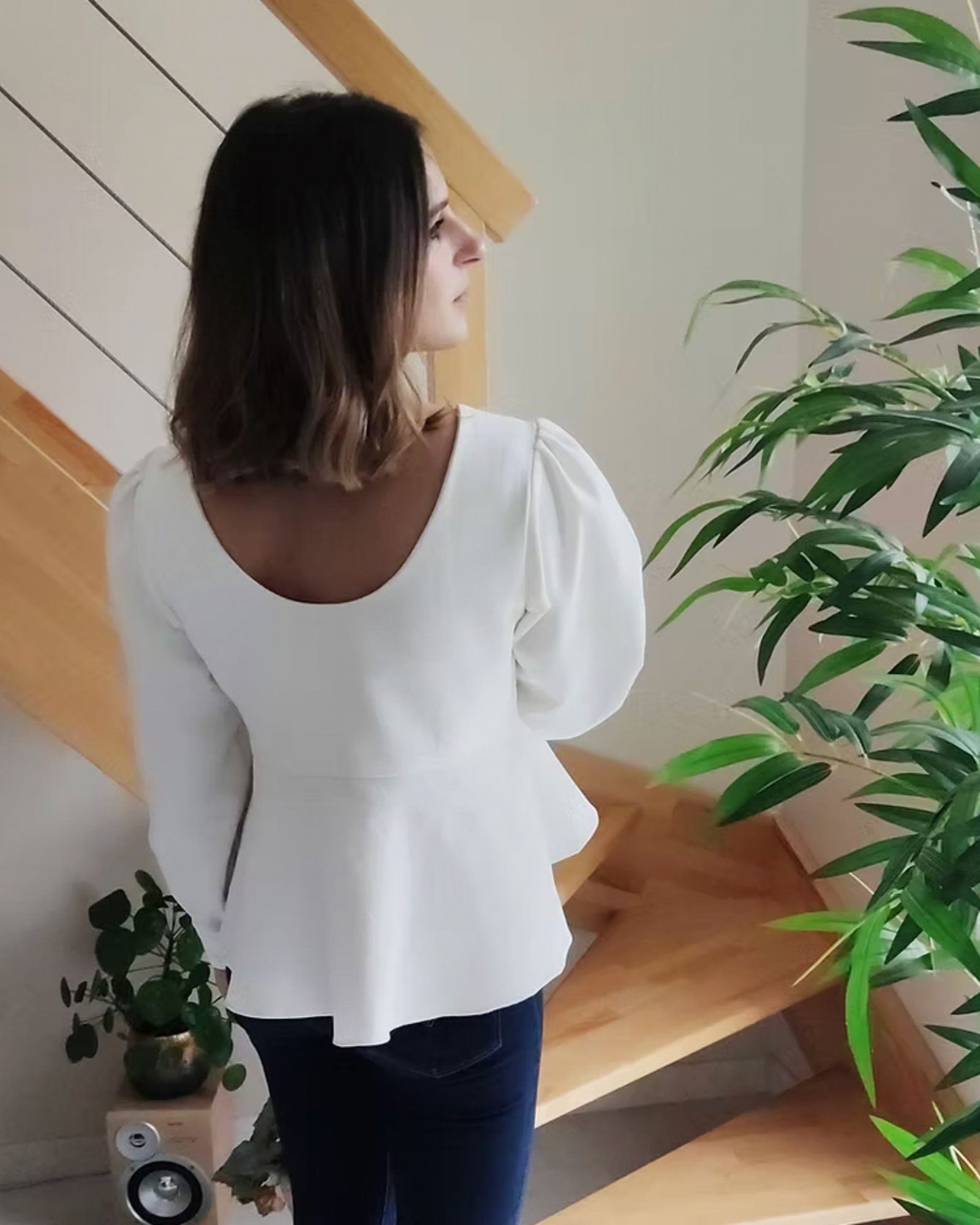 Patron couture PDF - blouse - Karima - femme (A0, A4)