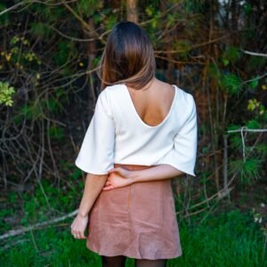 Patron couture PDF - blouse - Laura - femme (A0, A4)