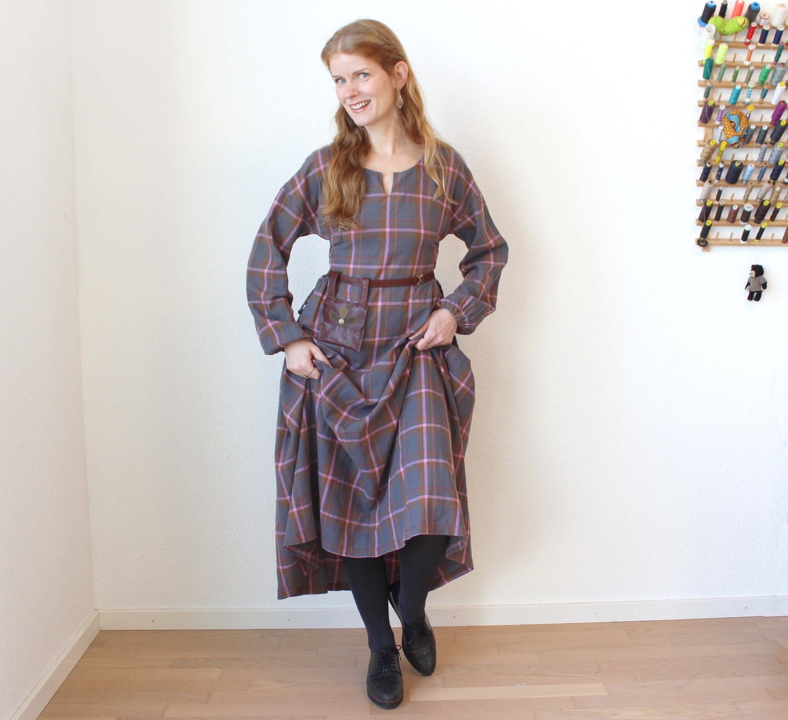 Patron couture PDF - robe, top, AVEC manches - Leah avec manches - femme (A4, A0, VP) – Image 6