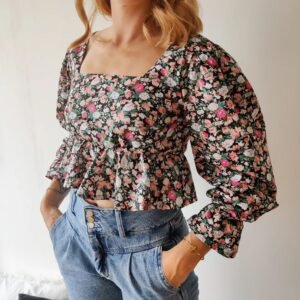 Patron couture PDF - blouse - Myriam - femme (A0, A4)