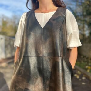Patron couture PDF - robe chasuble - Pinafore - femme (A4, A0)