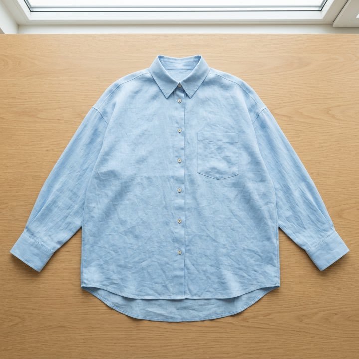Chemise oversize à partir d’un patron de couture