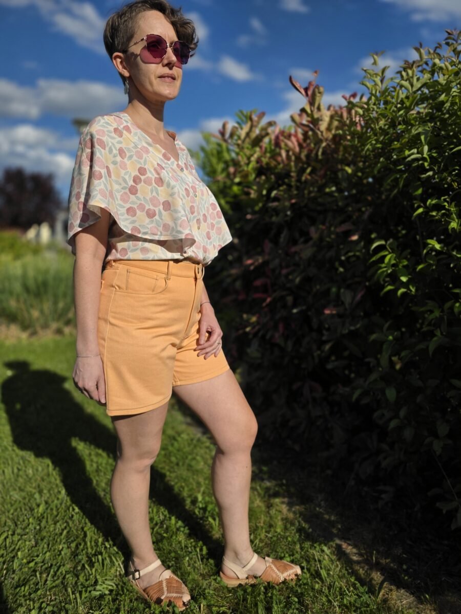 Le short avec tous les codes du jean’s