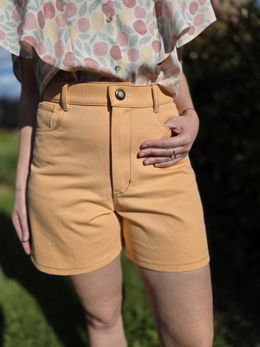 Le short avec tous les codes du jean’s
