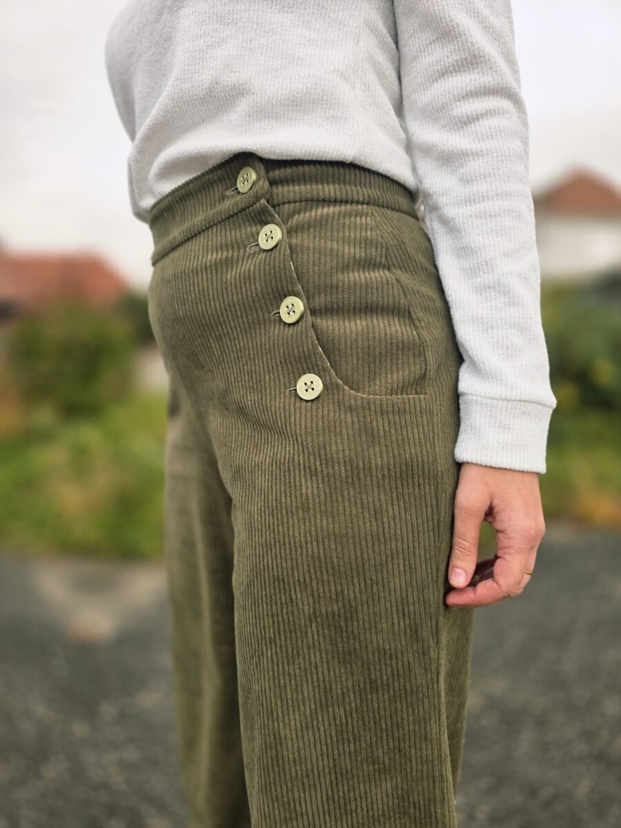 Le patron de pantalon à pont que j’attendais