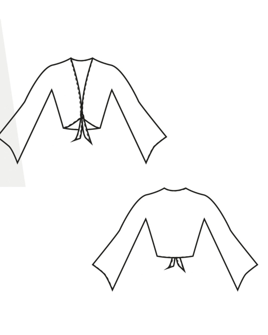 Patron couture PDF - top - Charlotte - femme (A0, A4) – Image 4