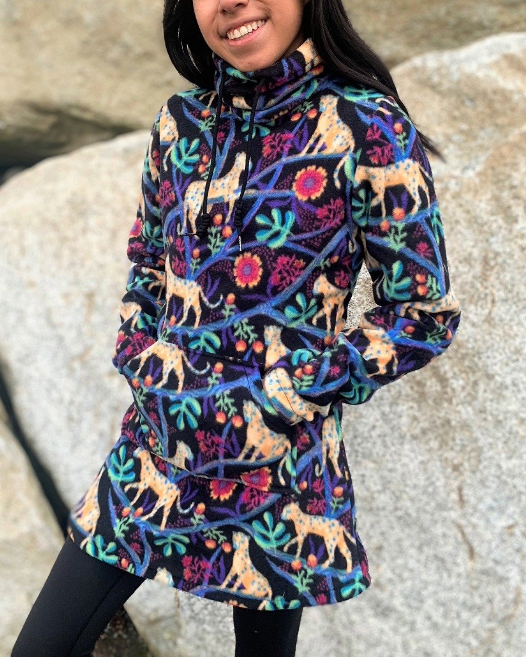 Patron couture PDF - robe-sweat - MILA - femme (A4, A0, US Letter) – Image 2