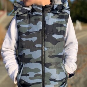 Patron couture PDF - doudoune sans manches - Mini_KEZIA - enfant (A4, US Letter, A0, VP)