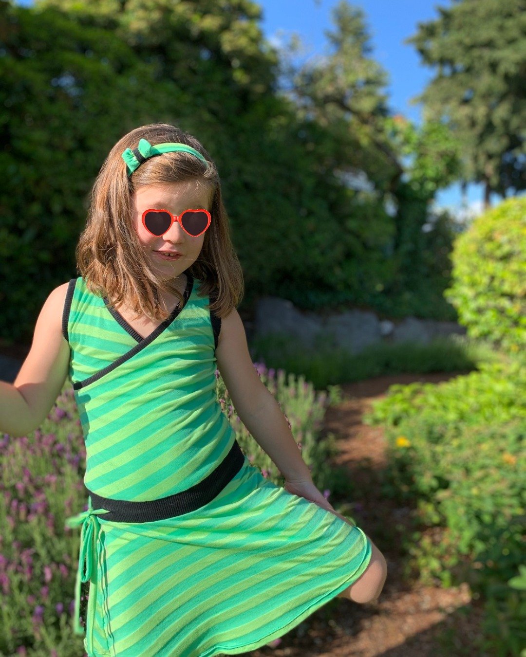 Patron couture PDF - robe cache-cœur - Mini SANDY - enfant (A4, A0, US Letter, VP) – Image 3