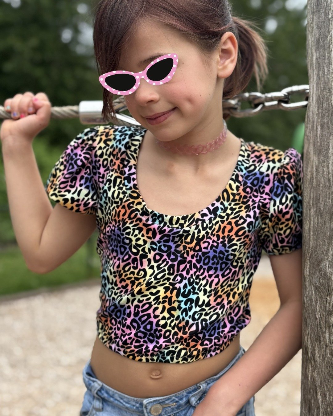 Patron couture PDF - top - Mini-ELEA - enfant (A4, A0, US Letter, VP) – Image 2