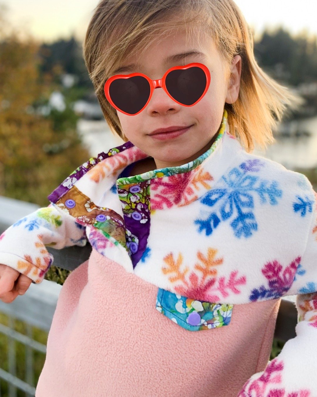 Patron couture PDF - polaire - Mini SHERPA - enfant (A4, A0, US Letter, VP) – Image 4