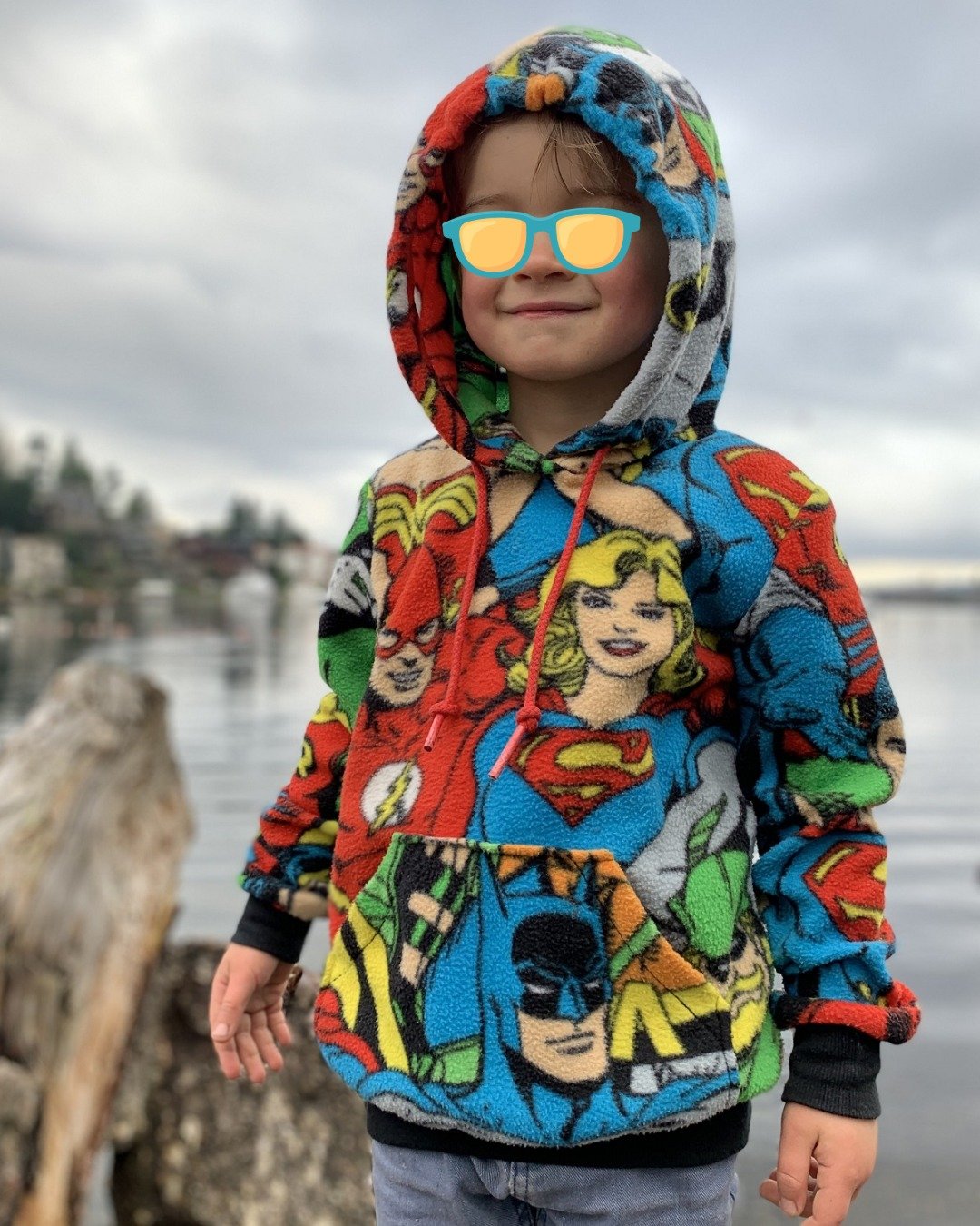 Patron couture PDF - sweat à capuche - TITUS - enfant (A4, A0, US Letter, VP) – Image 9