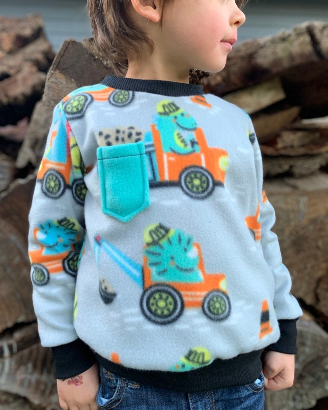 Patron couture PDF - sweat à capuche - TITUS - enfant (A4, A0, US Letter, VP) – Image 11