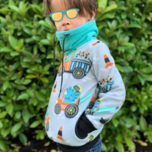 Patron couture PDF - sweat à capuche - TITUS - enfant (A4, A0, US Letter, VP)