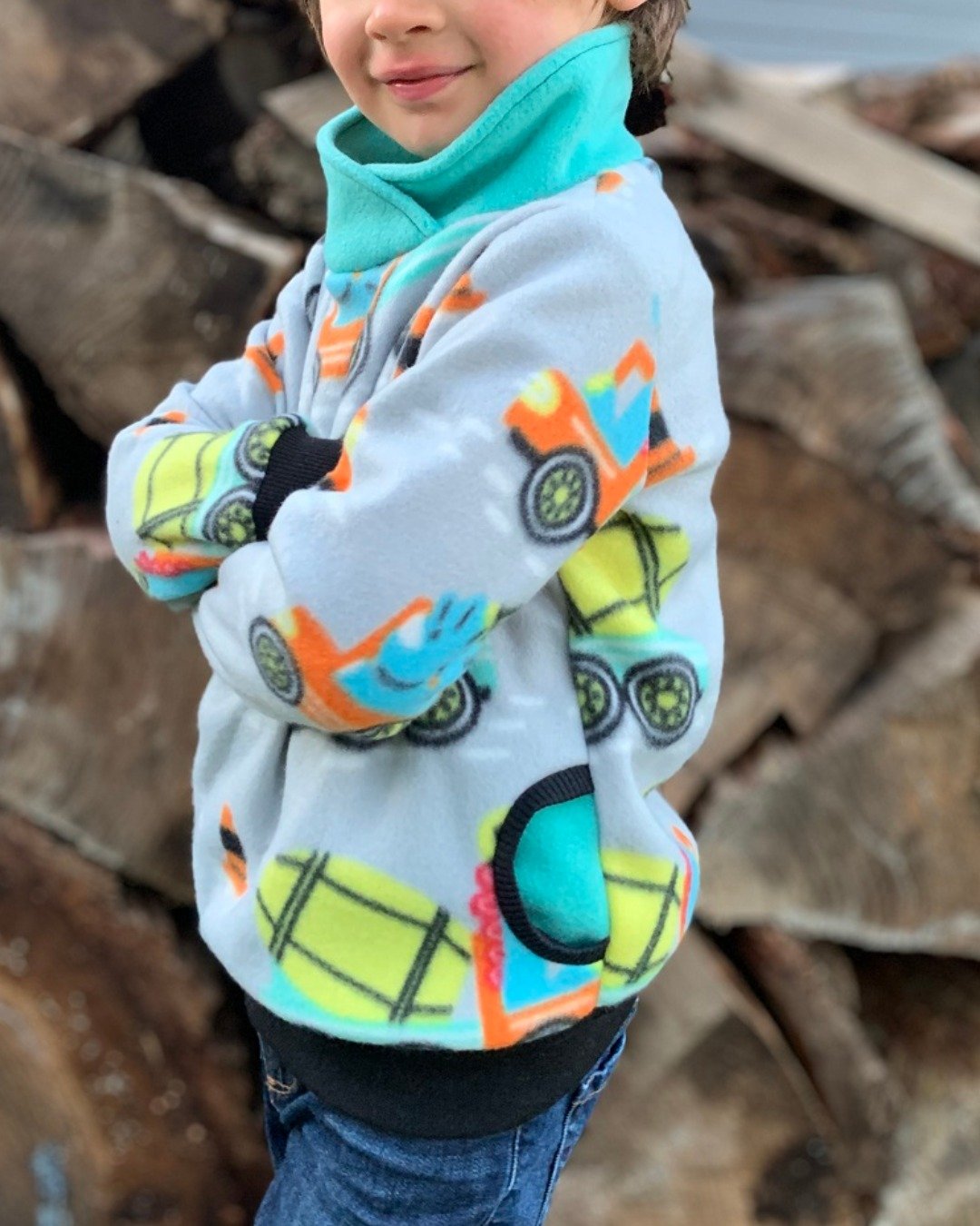 Patron couture PDF - sweat à capuche - TITUS - enfant (A4, A0, US Letter, VP) – Image 5