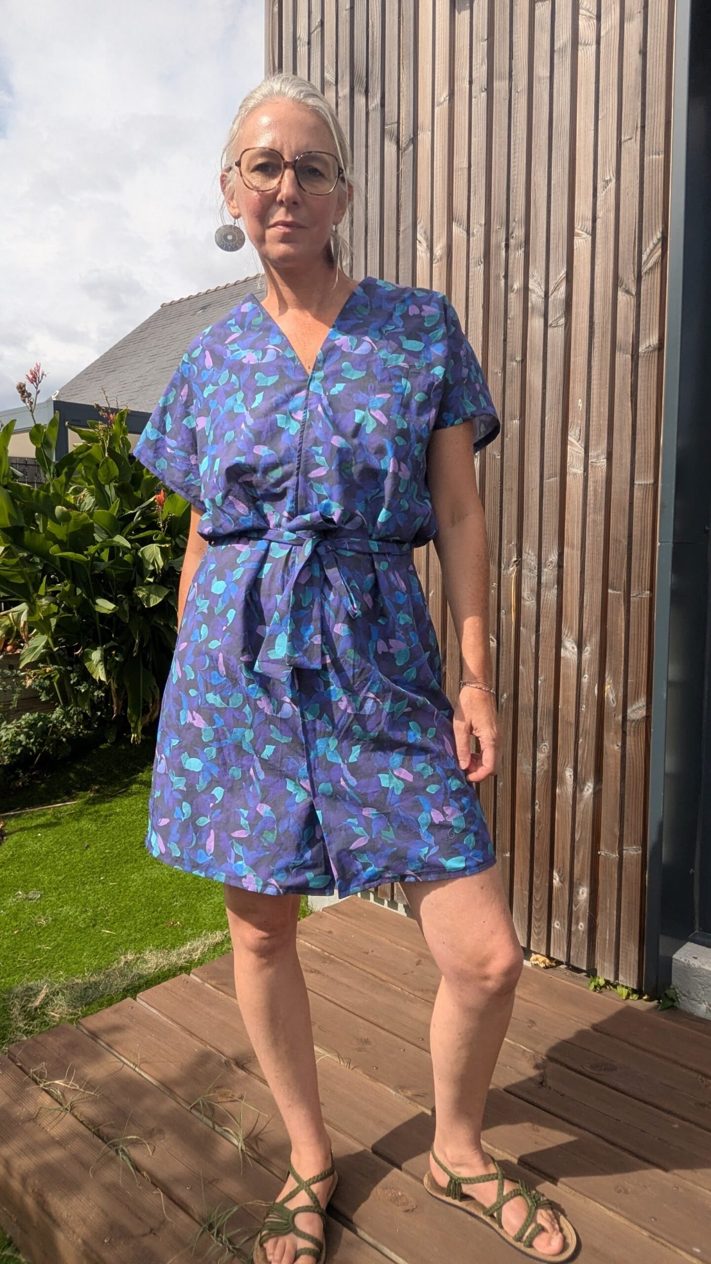 Patron PDF - Kimono veste/blouse/chemise - Chakura - femme (A4, A0, US Letter) – Image 3