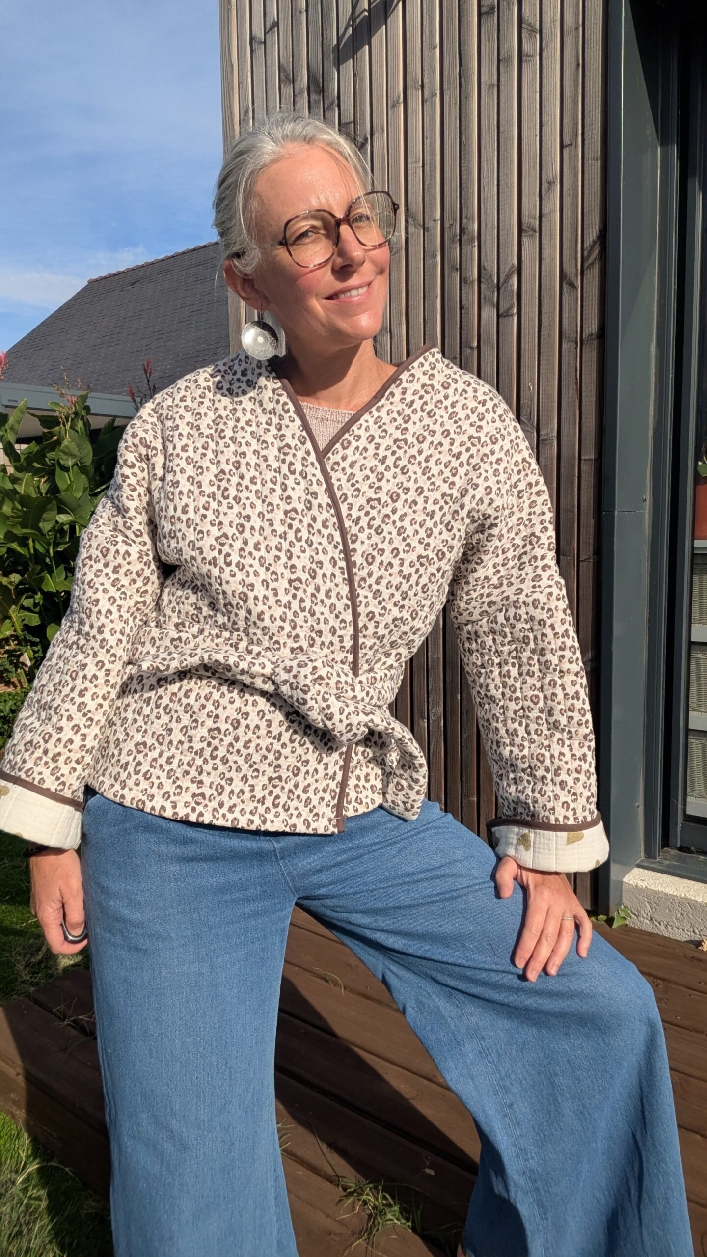 Patron PDF - Kimono veste/blouse/chemise - Chakura - femme (A4, A0, US Letter)