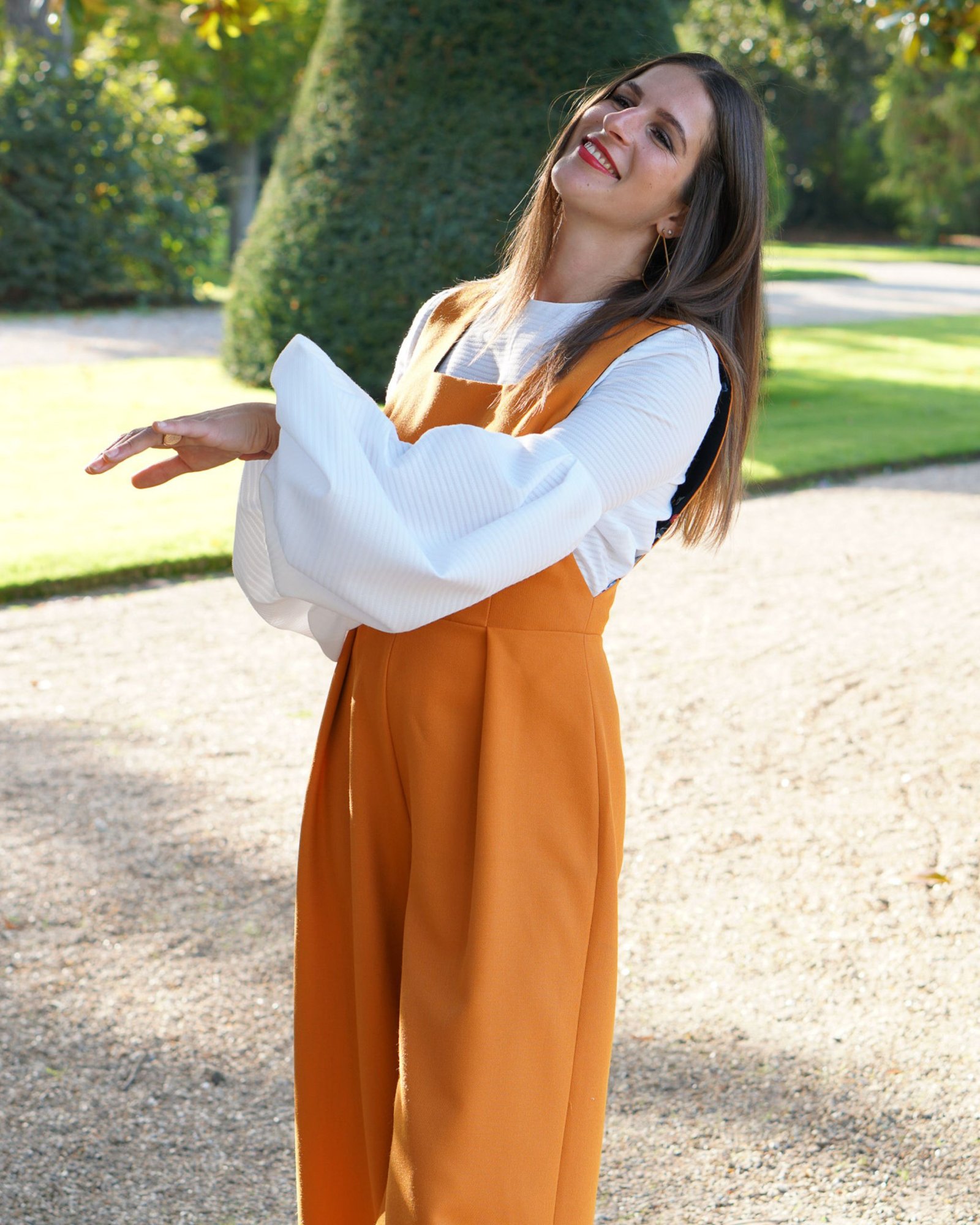 Patron pantalon large PDF - combinaison pantalon short et robe - Clémence - femme (A0, A4) – Image 4