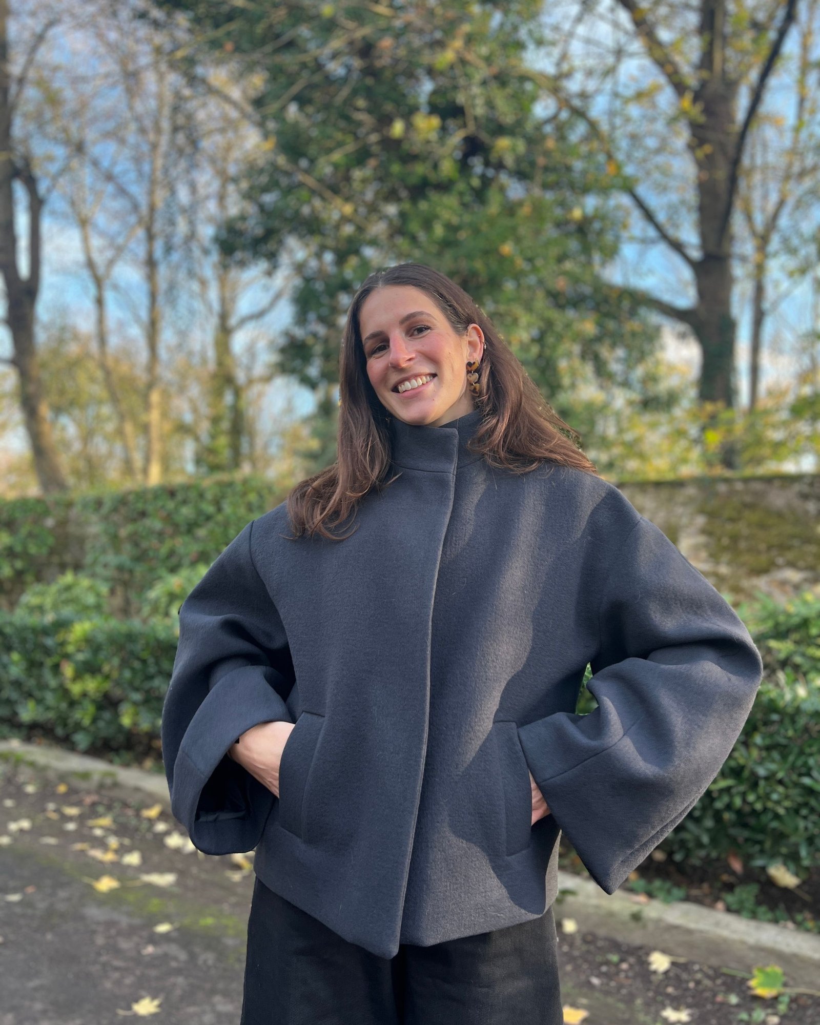 Patron couture PDF - manteau - Sari - femme (A4, A0)