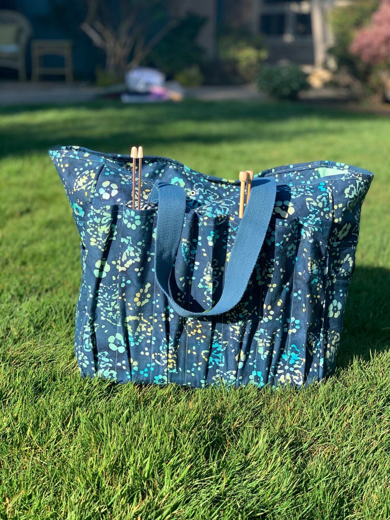 Patron couture PDF - sac de rangement tricot - GRAND-MAMAN (A4, A0, US Letter) – Image 3