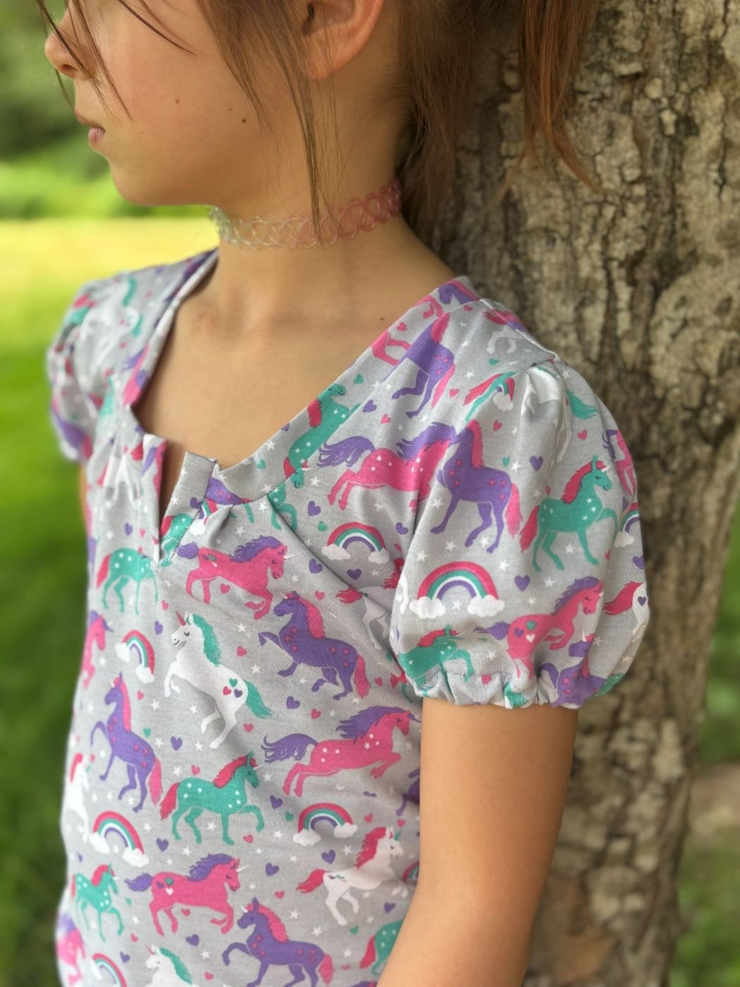 Patron couture PDF - top - Mini ELEA - enfant (A4, A0, US Letter, VP) – Image 2